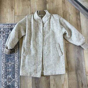 Vintage Donnybrook Wool Neutral Pea Coat